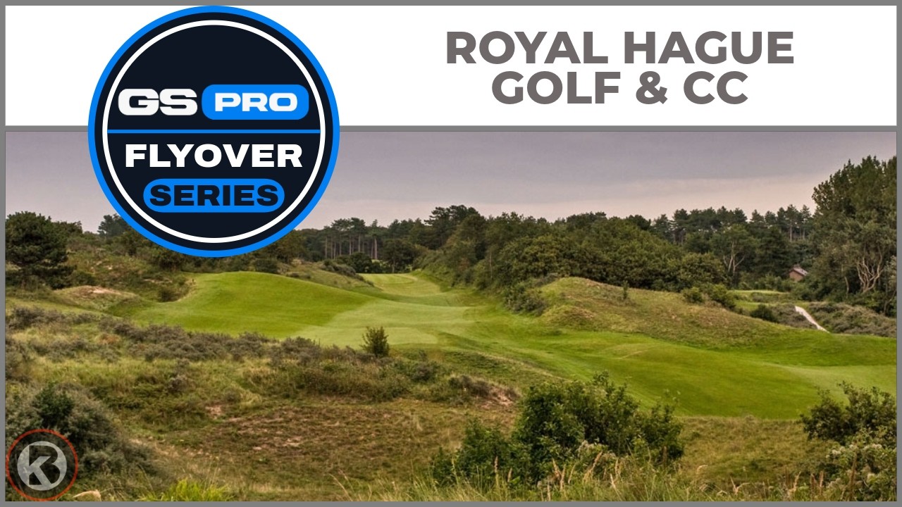 GSPro Course Flyover - Royal Hague Golf and Country Club - Designed by Robotobot