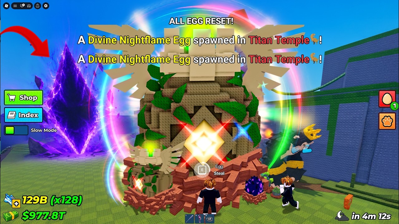 RIFTS ARE OPENING - I GOT OPEN MANY DIVINE NIGHTFLAME EGG - Steal an Egg