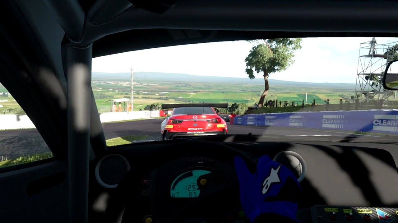Gran Turismo Sport: Bathurst Gameplay (Cockpit View Replay) - E3 2017