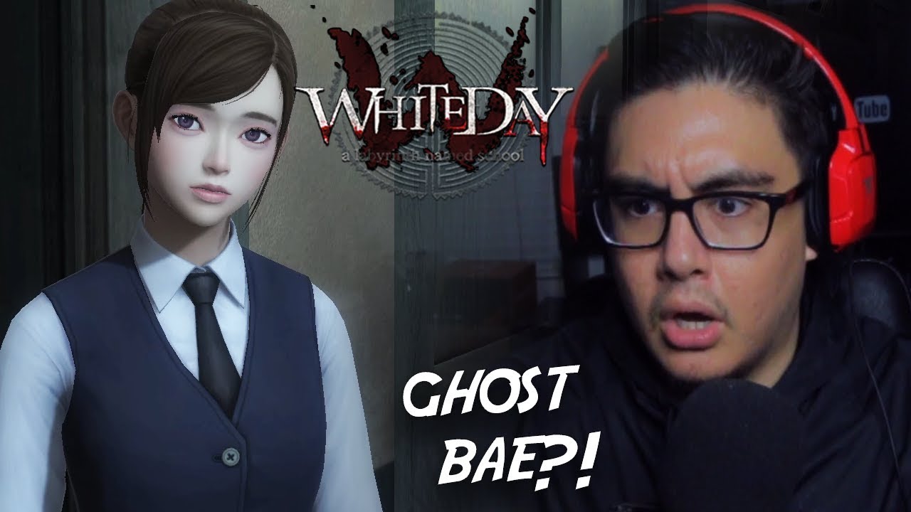 WHEN YOU'RE TRYING TO IMPRESS YOUR CRUSH BUT YOUR SCHOOL IS HAUNTED | White Day (Scary Korean game)