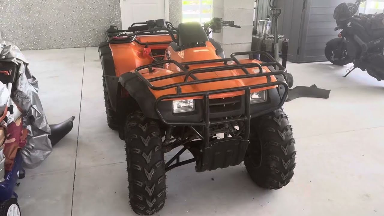 Snorkeling/running vent lines on 2003 rancher 350