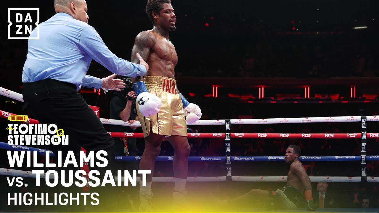 Ammo Williams got his victory vs. Toussaint | Fight Highlights