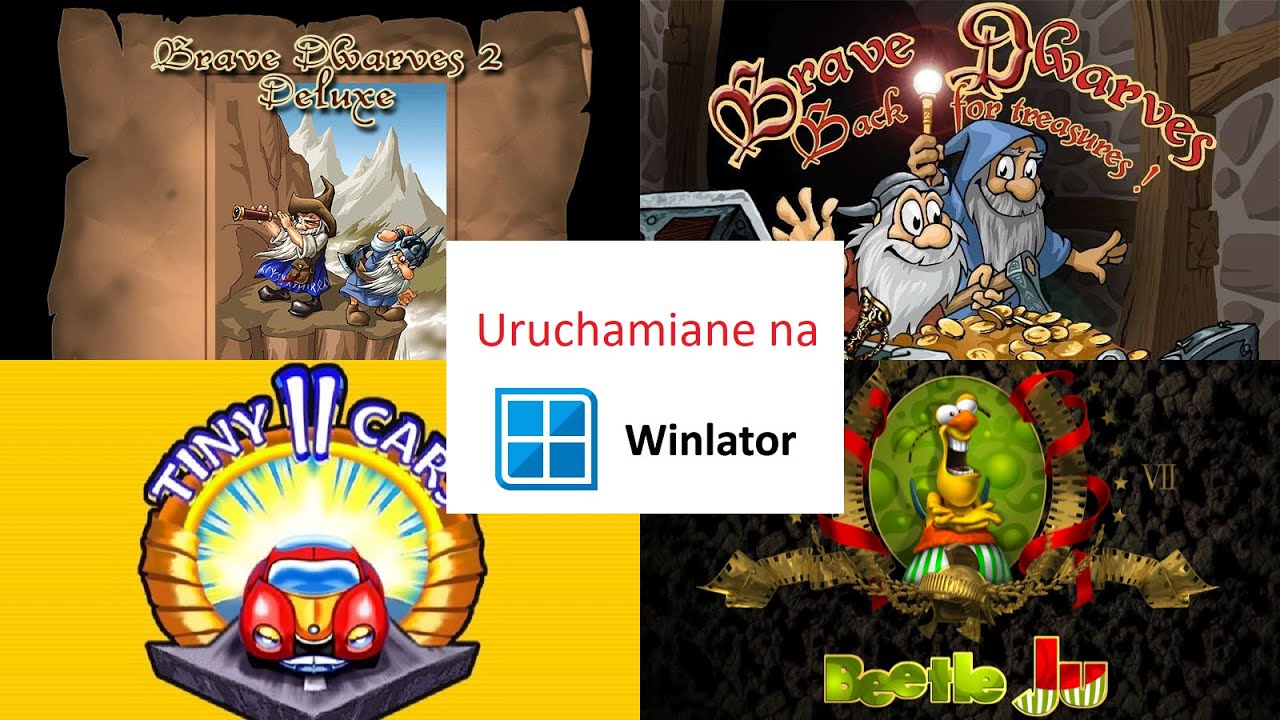 Kilka gier uruchomione na emulatorze Winlator