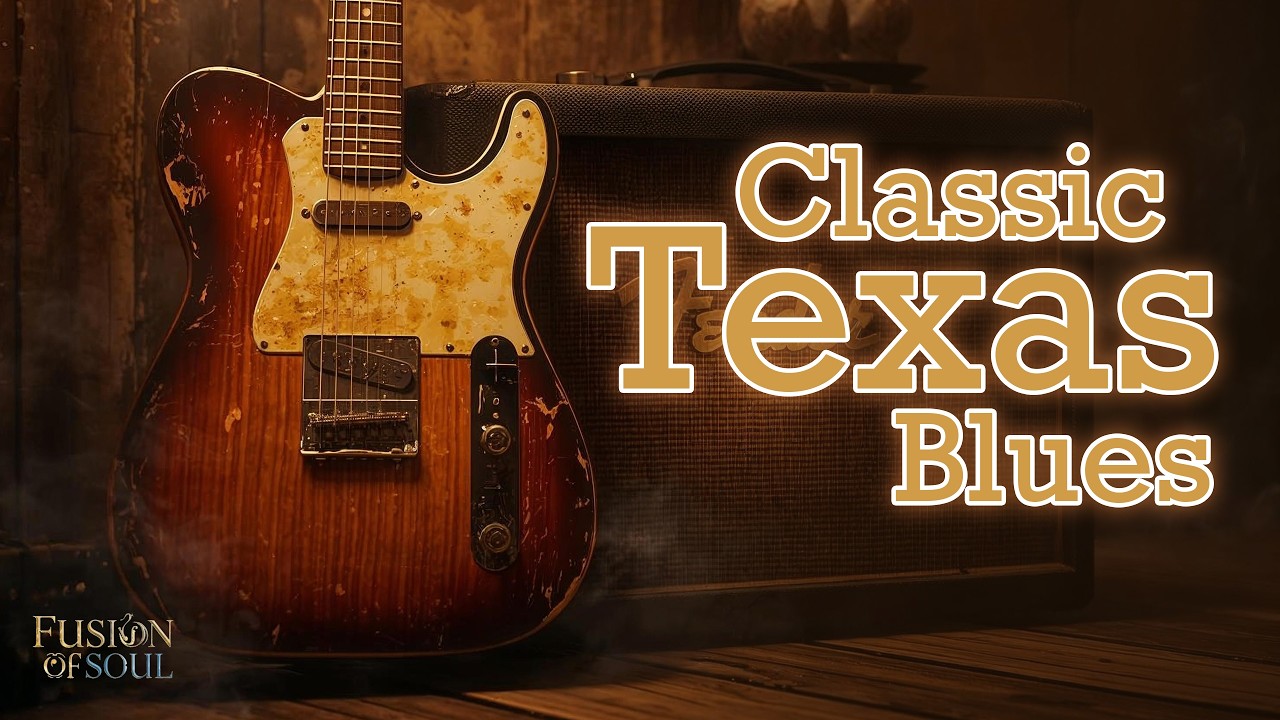 Classic Texas Blues Guitar Instrumental for Late Night Relax & Focus