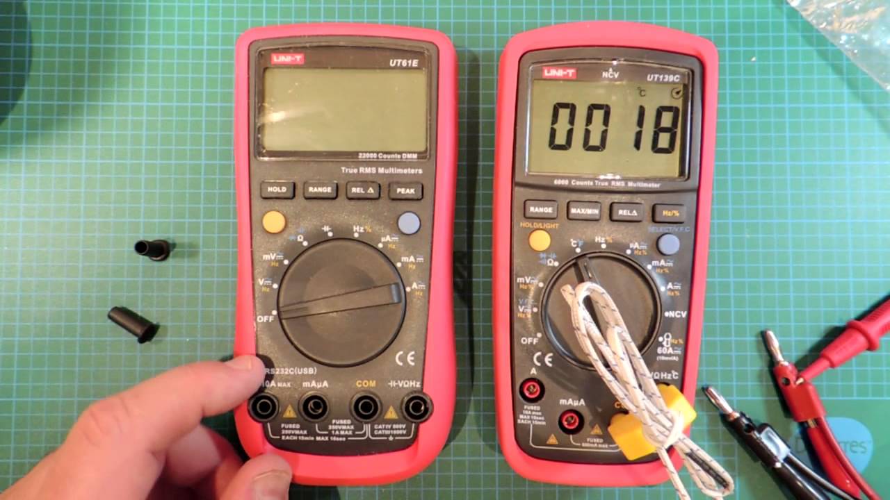 UNI-T UT139C MULTIMETER REVIEW AND TEARDOWN