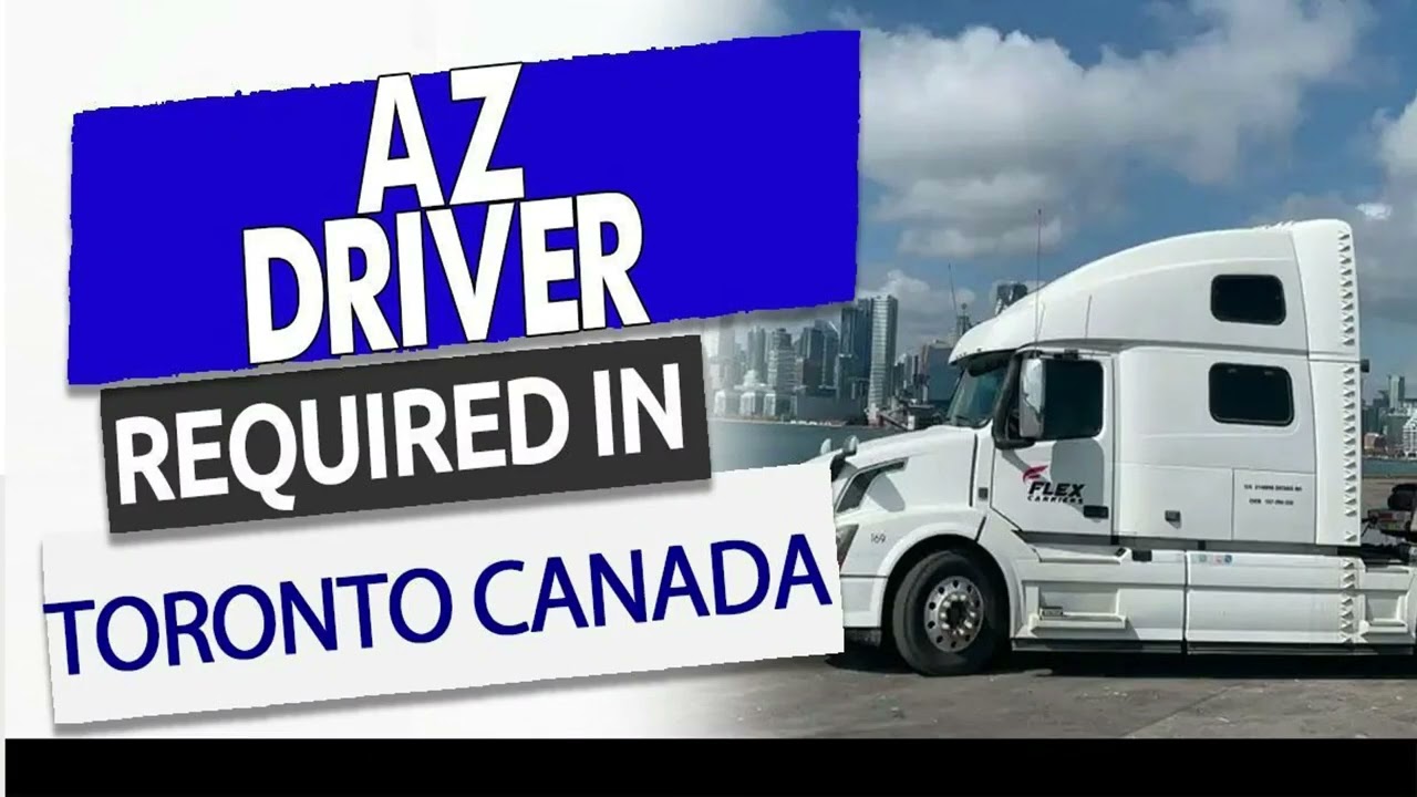 AZ  DRIVER REQUIRED IN CANADA| Driver Jobs in Toronto Canada #Torontojobs #jobsinToronto