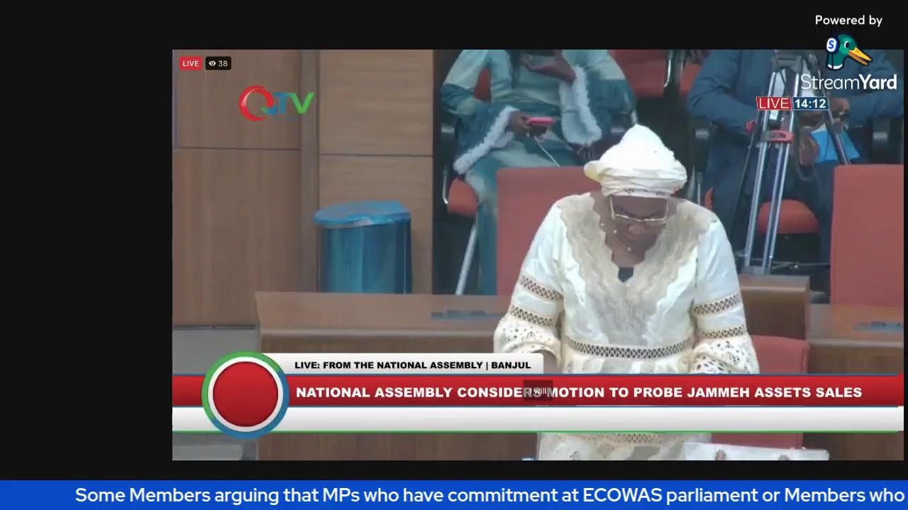 Gambia National Assembly:THE  SPECIAL SELECT COMMITTEE TO INVESTIGAT SALE  OF THE ASSETS OF JAMMEH
