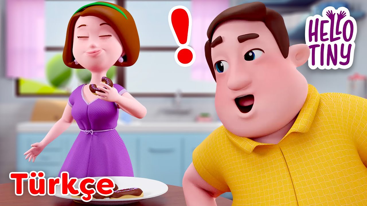 Canım Canım O Pasta Mı? 🍭 | Bebekler i&ccedil;in şarkılar | Hello Tiny T&uuml;rk&ccedil;e