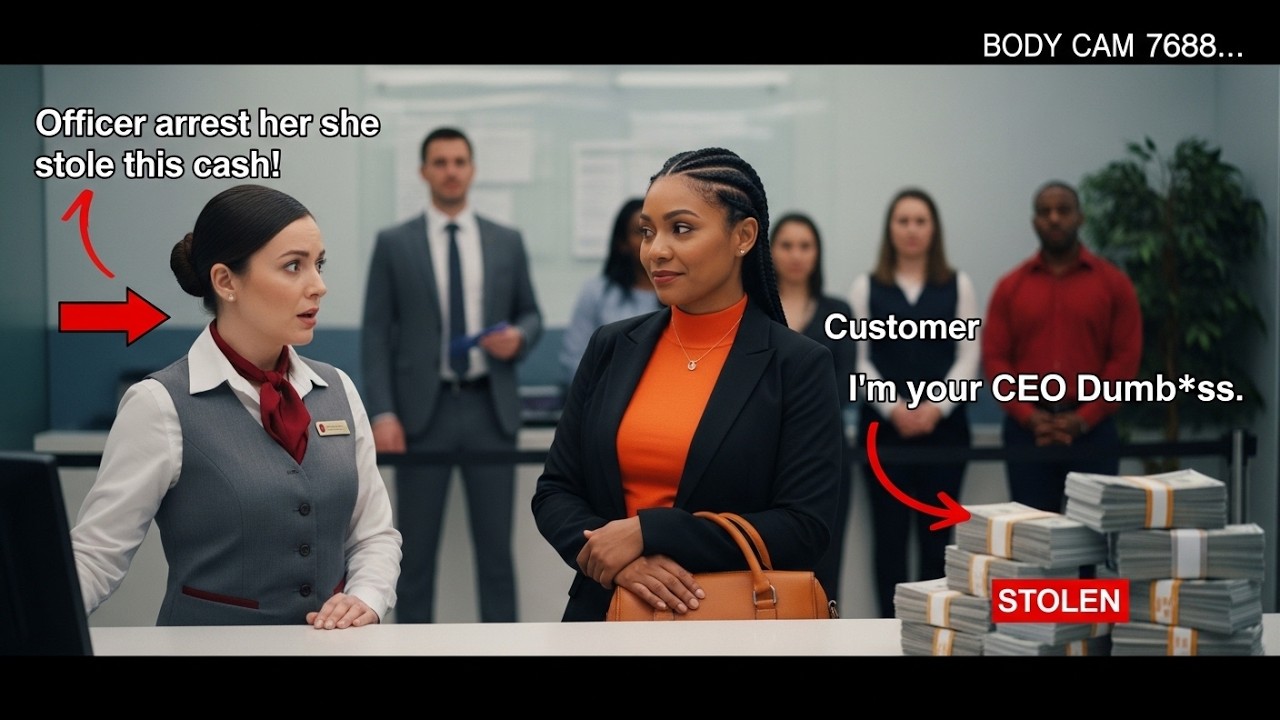 Racist Teller Calls Cops on Black Woman With $40K — Unaware She's the Bank's CEO