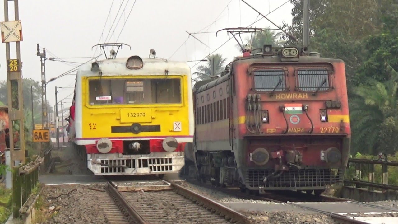 🔥 Crazy 110kmph High Speed Action! Teesta Torsa & Malda Intercity Express skipping Balagarh | ER