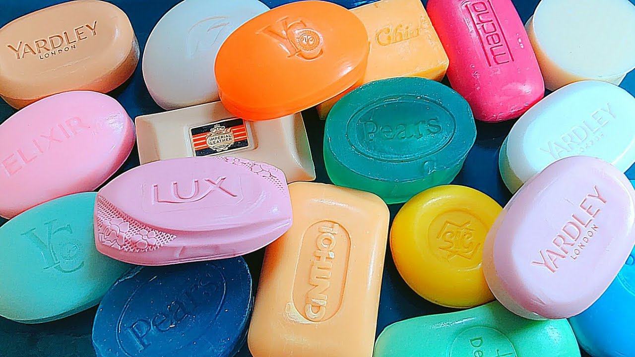 Satisfying Soap ASMR opening Haul Leisurely Unpacking Soap Relaxing Sound ASMR Soap Unboxing Soaps