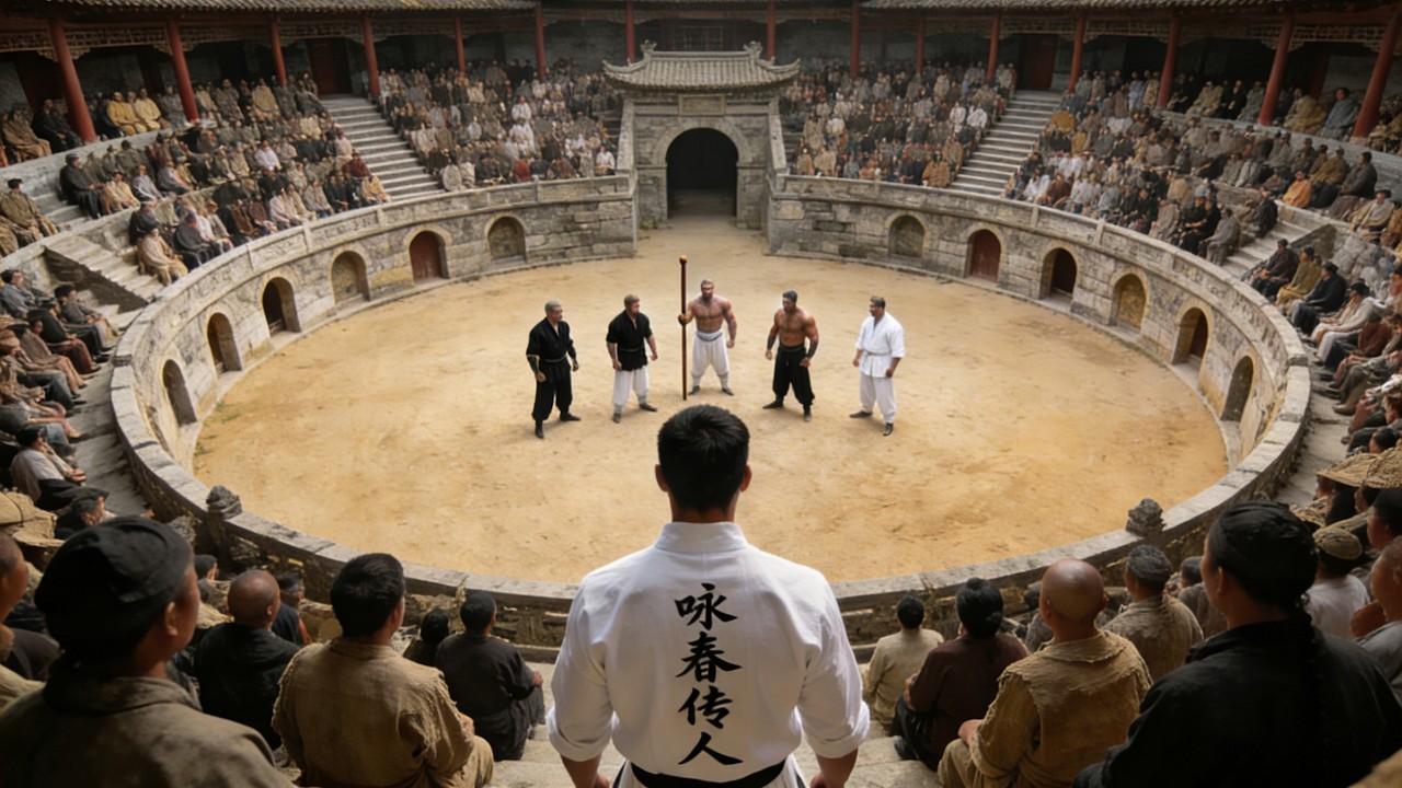 日本武士太狂，竟揚言要打敗中國詠春武術大師，三回合下來被全方位碾壓。| Kung Fu |  反差 | 武侠 | 動作電影 丨Action丨功夫丨Chinesedrama丨中國電視劇