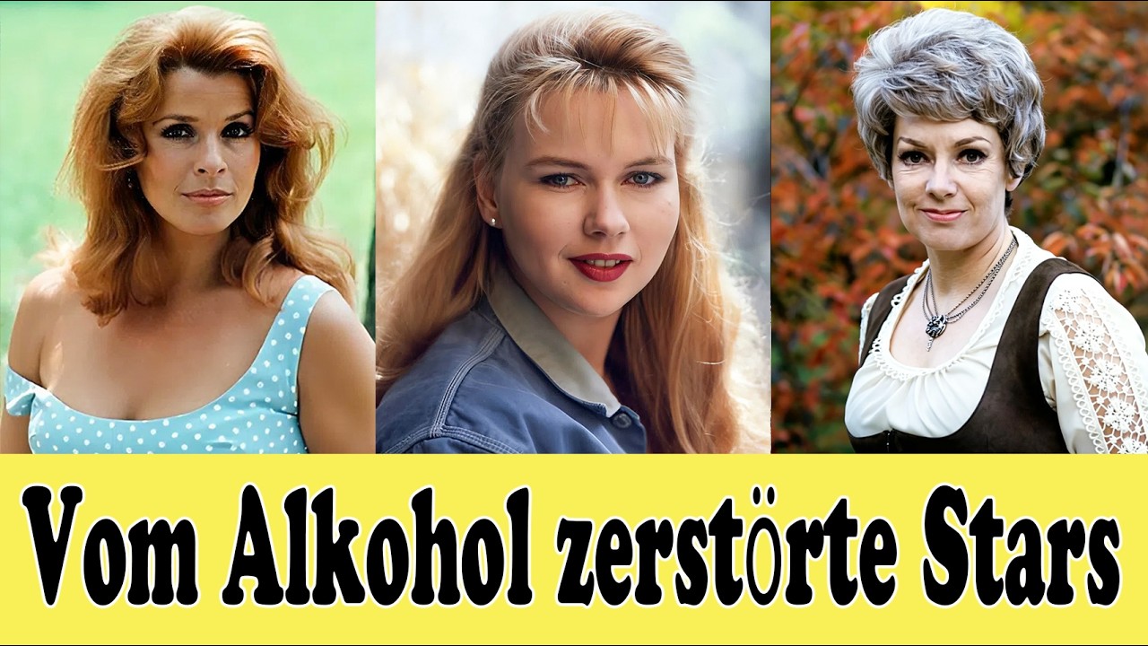 13 schöne deutsche Stars vom Alkohol zerstört bis zu ihrem tragischen Tod😢