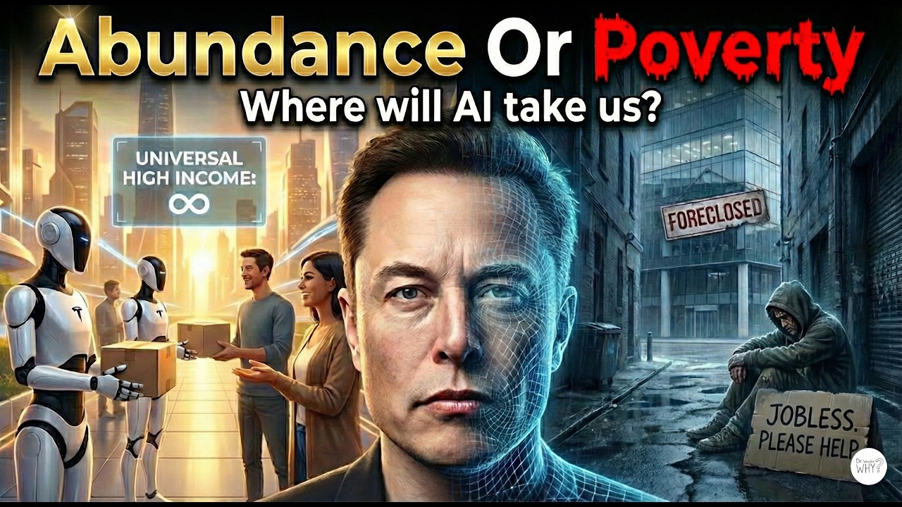 Universal High Income: Will AI Make You Rich or Obsolete? | Elon Musk
