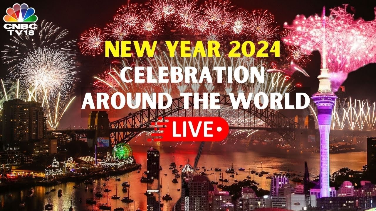 Happy New Year 2024 LIVE: Australia, New Zealand Welcomes New Year | New Year Celebrations | IN18L