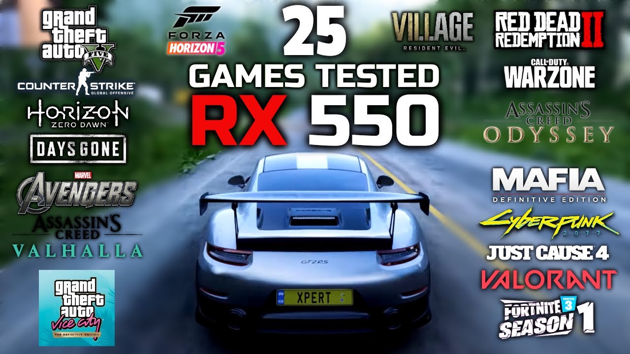 RX 550 2GB In Late 2021 - 25 Games Tested