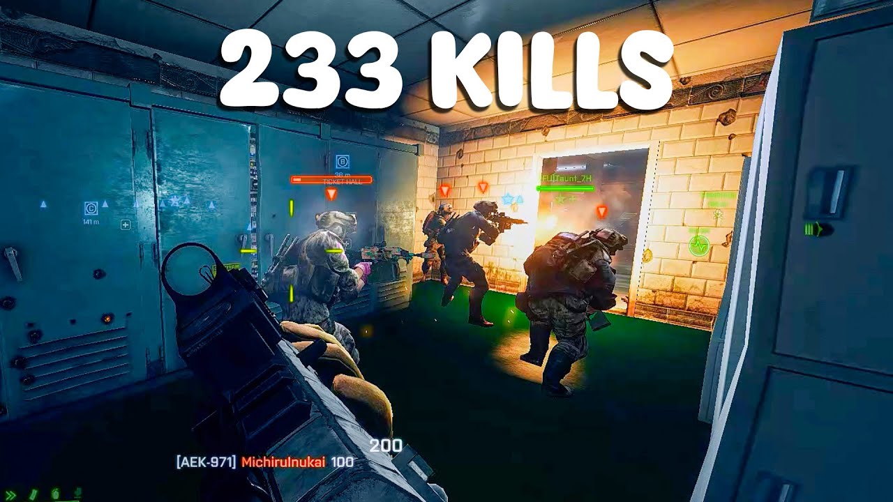 Battlefield 4 - OPERATION METRO 233 KILLS