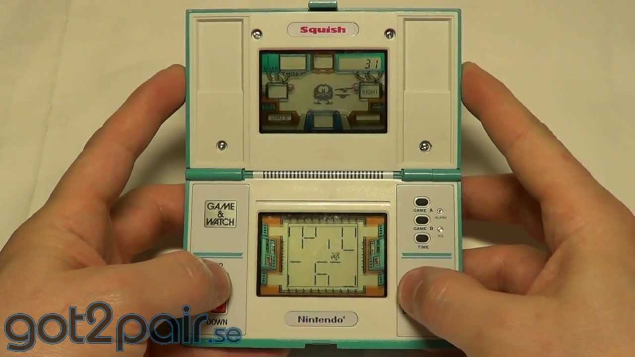 SQUISH MG-61 - Nintendo Game & Watch