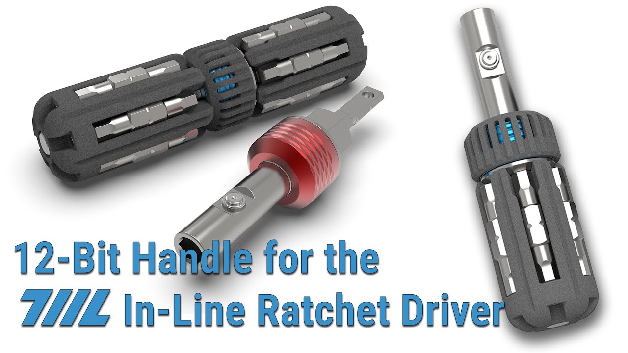 12 Bit Handle for the 711L In Line Ratchet Driver