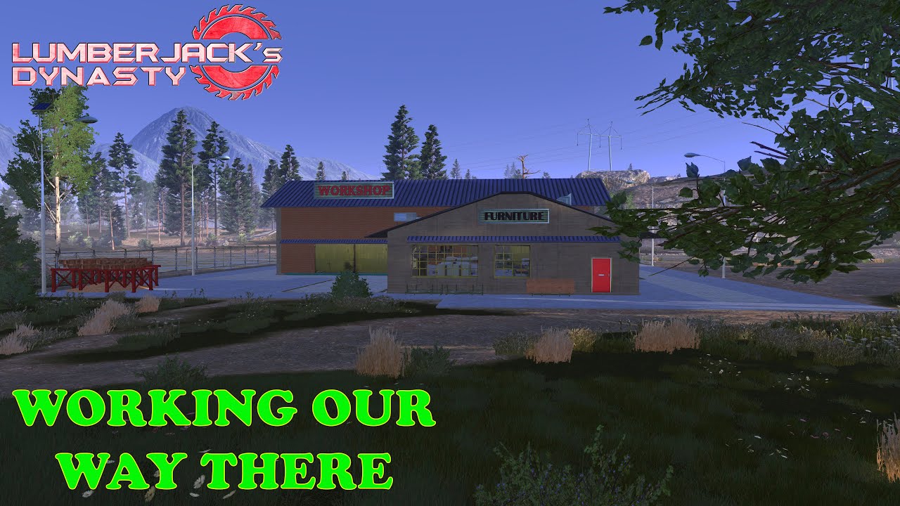 Lumberjack's Dynasty Ep 64     Need to sell the rest of those planks in the yard