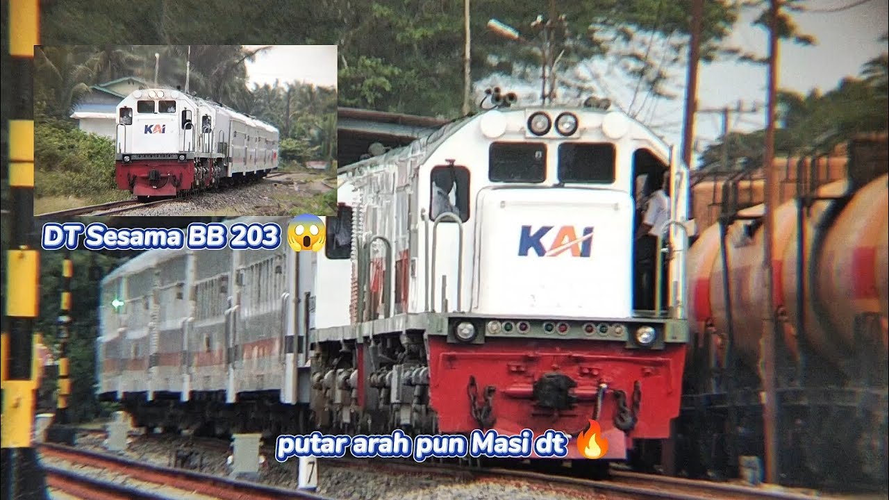 MOMEN LANGKAA!!! KA Sribilah Fakultatif Lokomotif nya Double 🔥