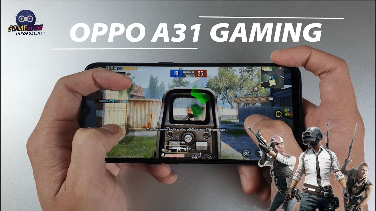 Oppo A31 test game PUBG Mobile | Ram 4GB 128GB