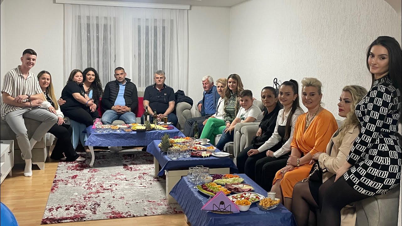 EMOCIONUESE! Nga gurbeti ne Kosove Motrat dhe Vellau surprizojne Blerimin per ditelindjen e 60 🥹🎉