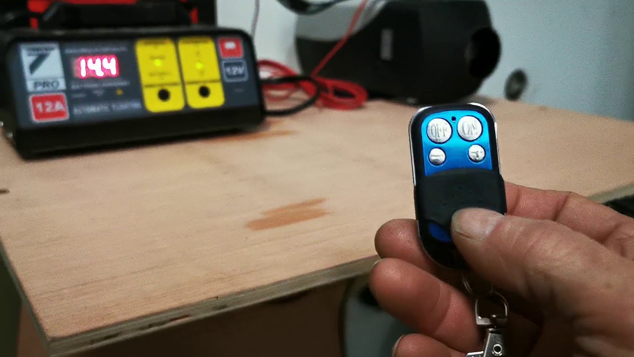 Webasto chinois, montage à blanc pour chauffer mon atelier