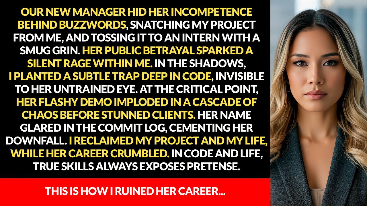 Corporate Revenge Story | My Toxic Manager Reassigned My Project to an Intern