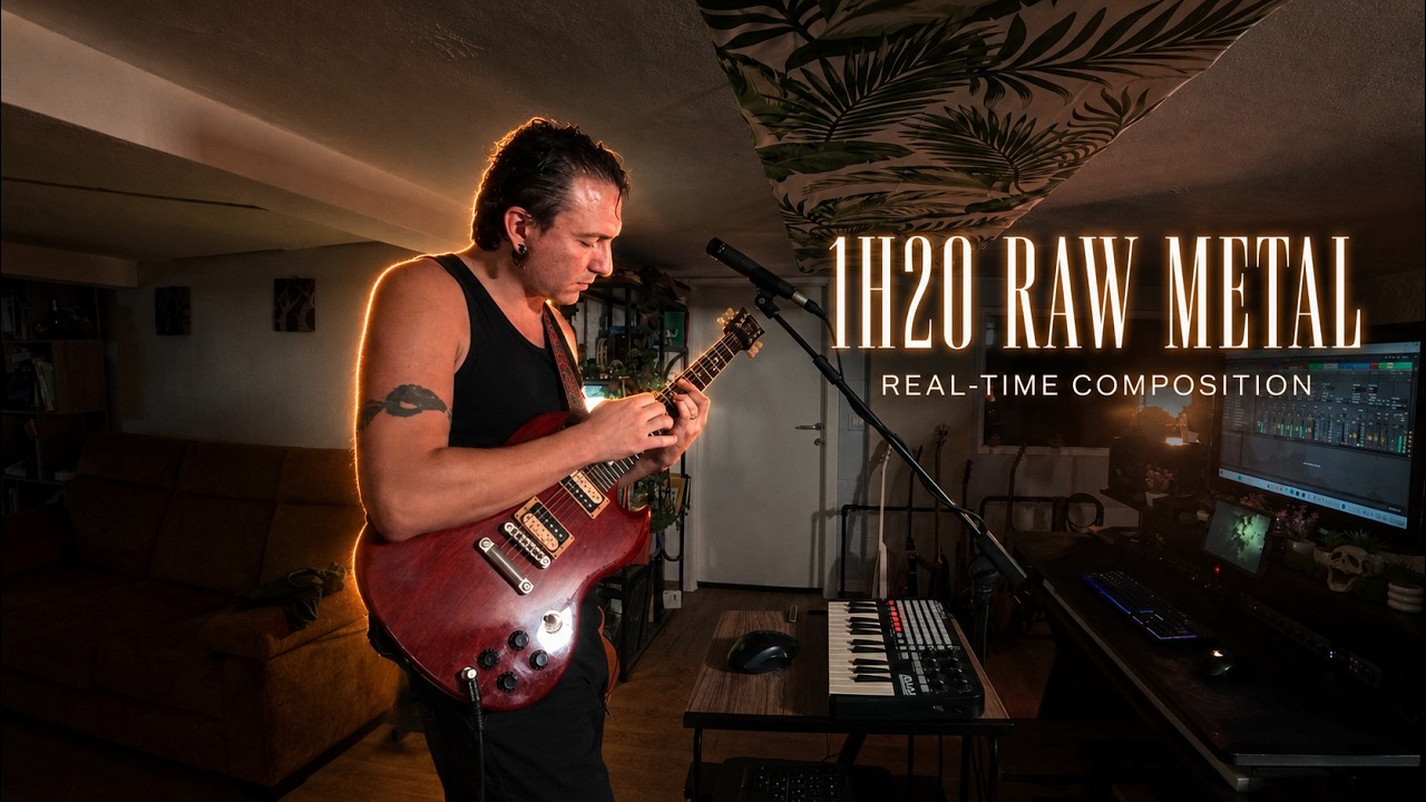 80 Minutes of Metal Composed in Real Time &mdash; Mistakes Included