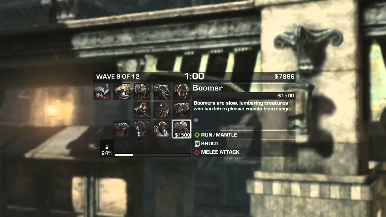 Gears of War 3 All Baird Beast Event