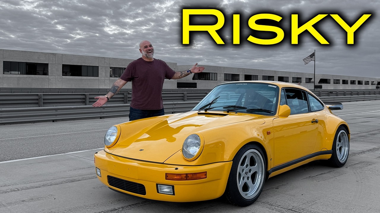 This RUF Yellowbird is for sale for $2.5M. I Drove it on TRACK! - TheSmokingTire