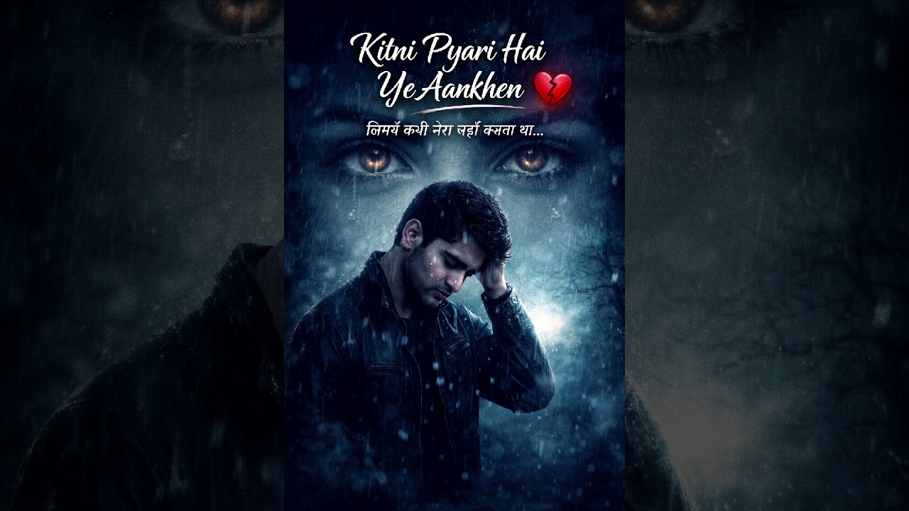 Kitni Pyari Hai Ye Aankhen 💔 | Sad Hindi Song 2026 | Heart Touching Love Story Song |