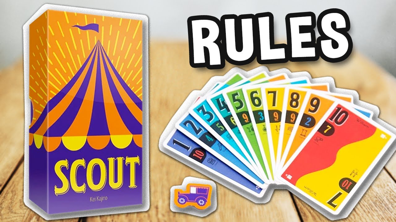 How to play SCOUT card game (official rules, instructions and gameplay) | boardgamesTV