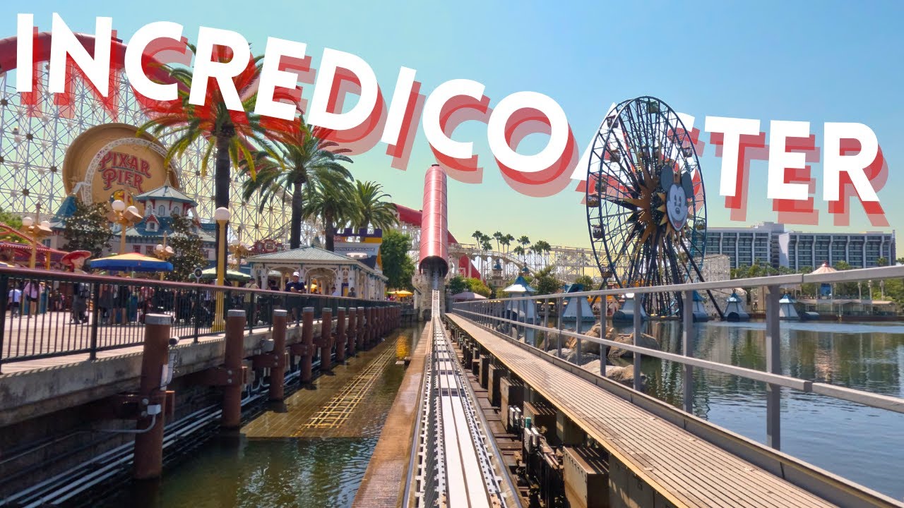 Incredicoaster | Front Row (POV) & Queue | Full Ride | 2024 [4K]