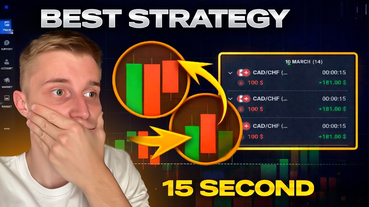 BEST 15 SECOND OTC STRATEGY FOR BINARY OPTIONS (ONE INDICATOR)