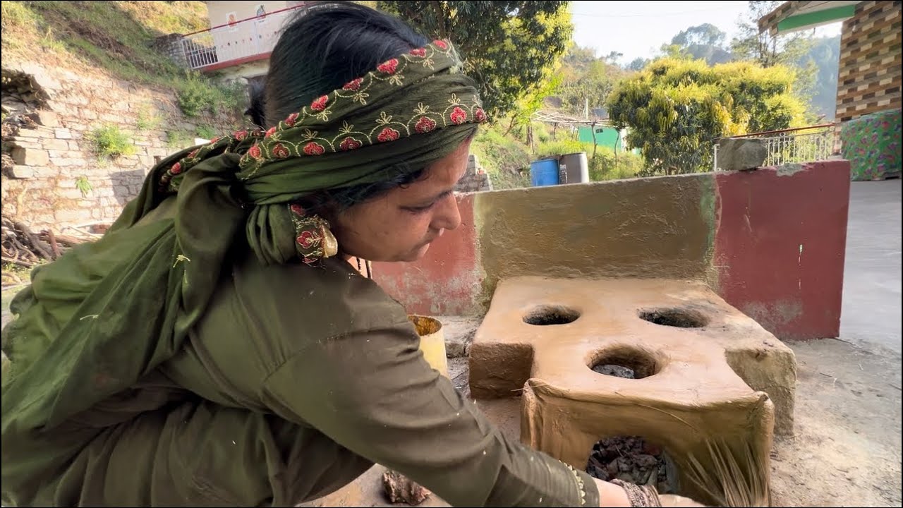 New Mitti Ka Chulha 🔥 | Gaon Ki Rasoi Start | Village Life India