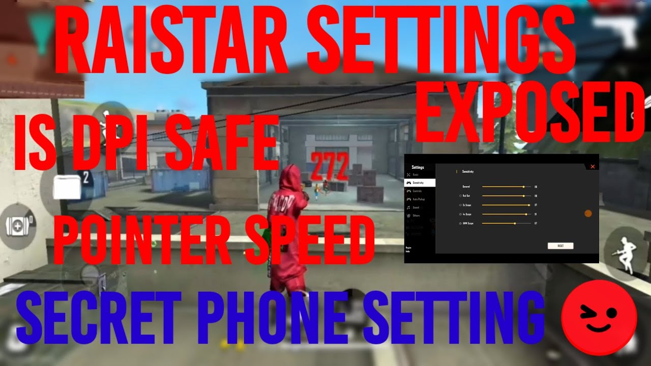 ONE TAP HEADSHOT SETTINGS FOR ALL DEVICES //A&H GAMING WARRIORS//