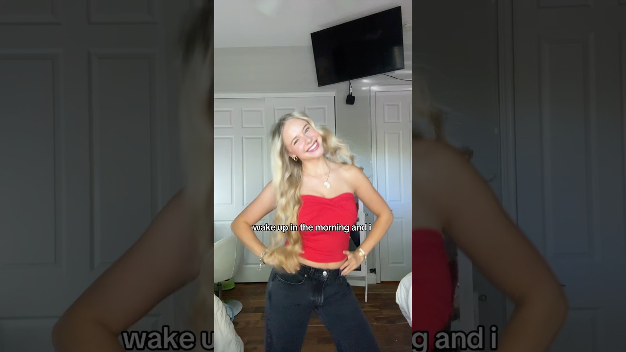 do you wake up and dab?😆 #ellahperry #dabbing #dancing #funny #shorts #feed