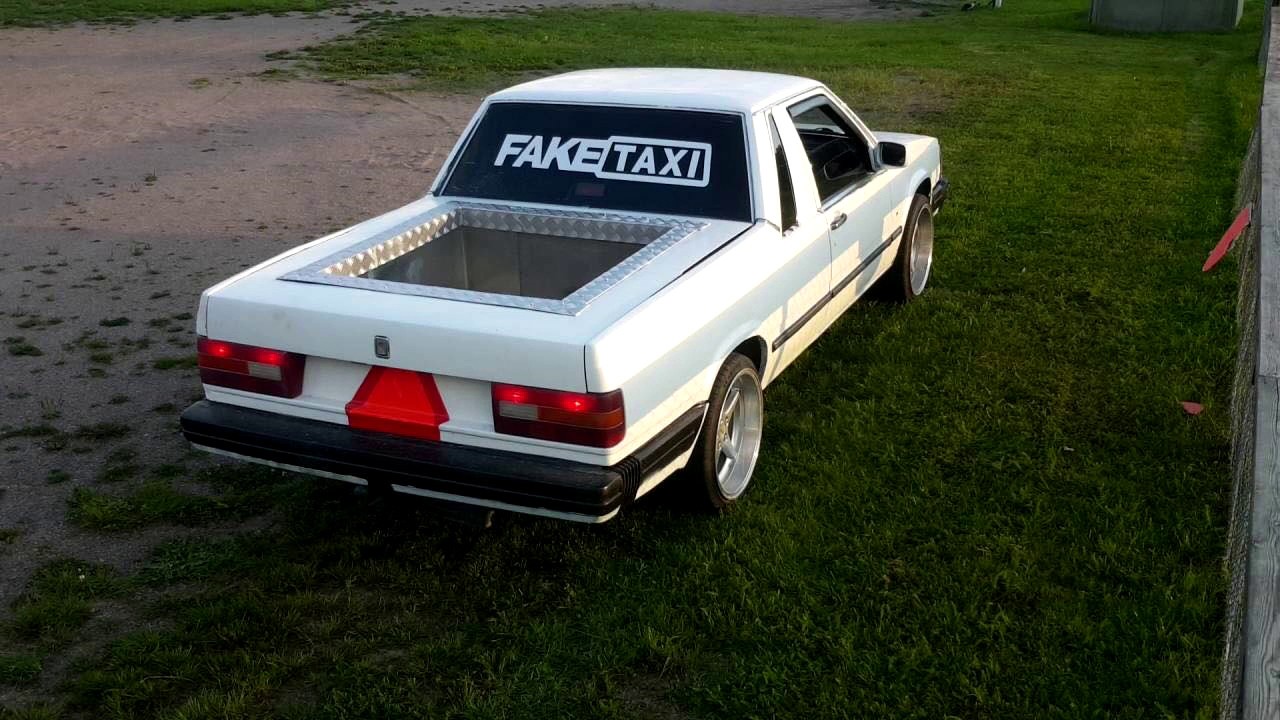 Volvo 744 A-traktor Projekt