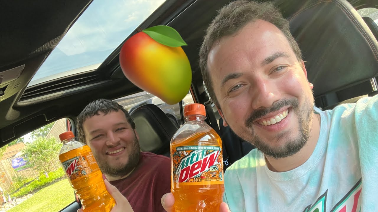 MTN DEW BAJA MANGO GEM 🥭 TASTE TEST!