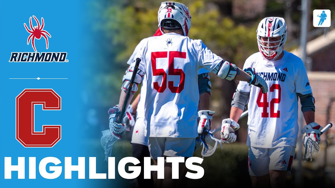 Richmond vs Cornell | NCAA College Lacrosse | Highlights - March 02, 2025
