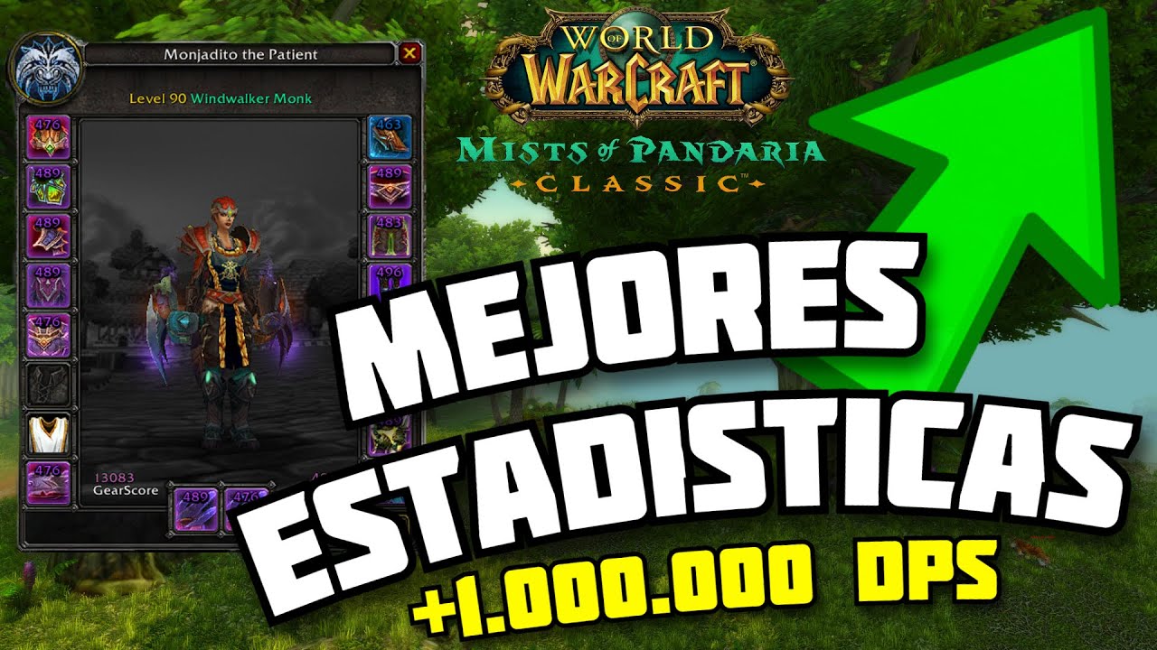 OPTIMIZA tu EQUIPO en WOW Mists of Pandaria (MOP) FÁCIL y RÁPIDO