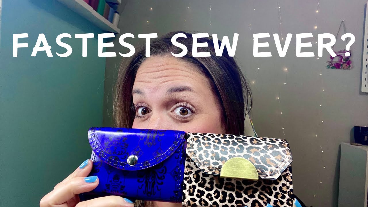 QUICKEST SEW I'VE EVER DONE! Let's sew the Accordion Wallet from LuxeHardware and More!