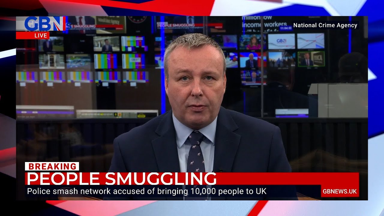 Police target organised crime network accused of smuggling up to 10,000 people into the UK