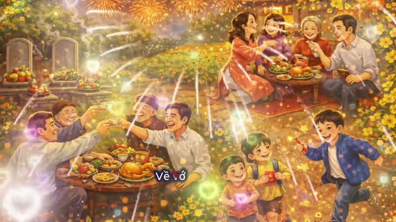 MÙNG 1 TẾT VỀ RỒI PHẦN 2 – XUÂN SUM VẦY