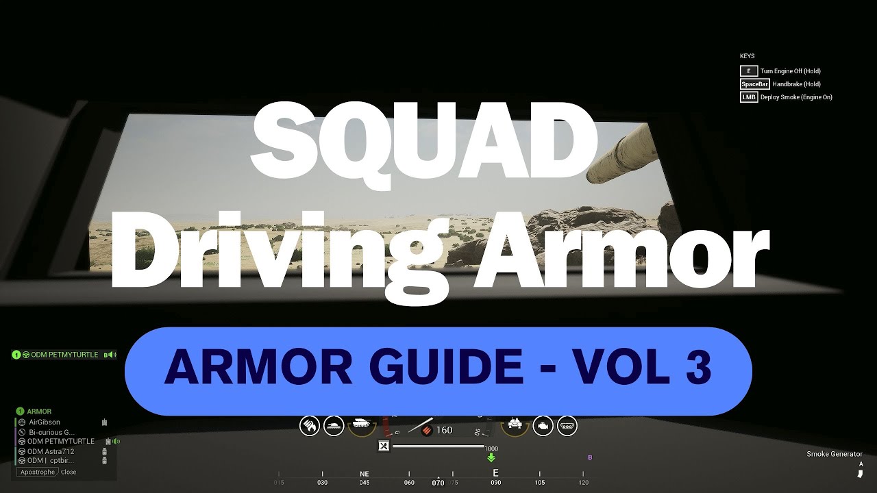 SQUAD - Driving Armor - Armor Guide Vol. 3