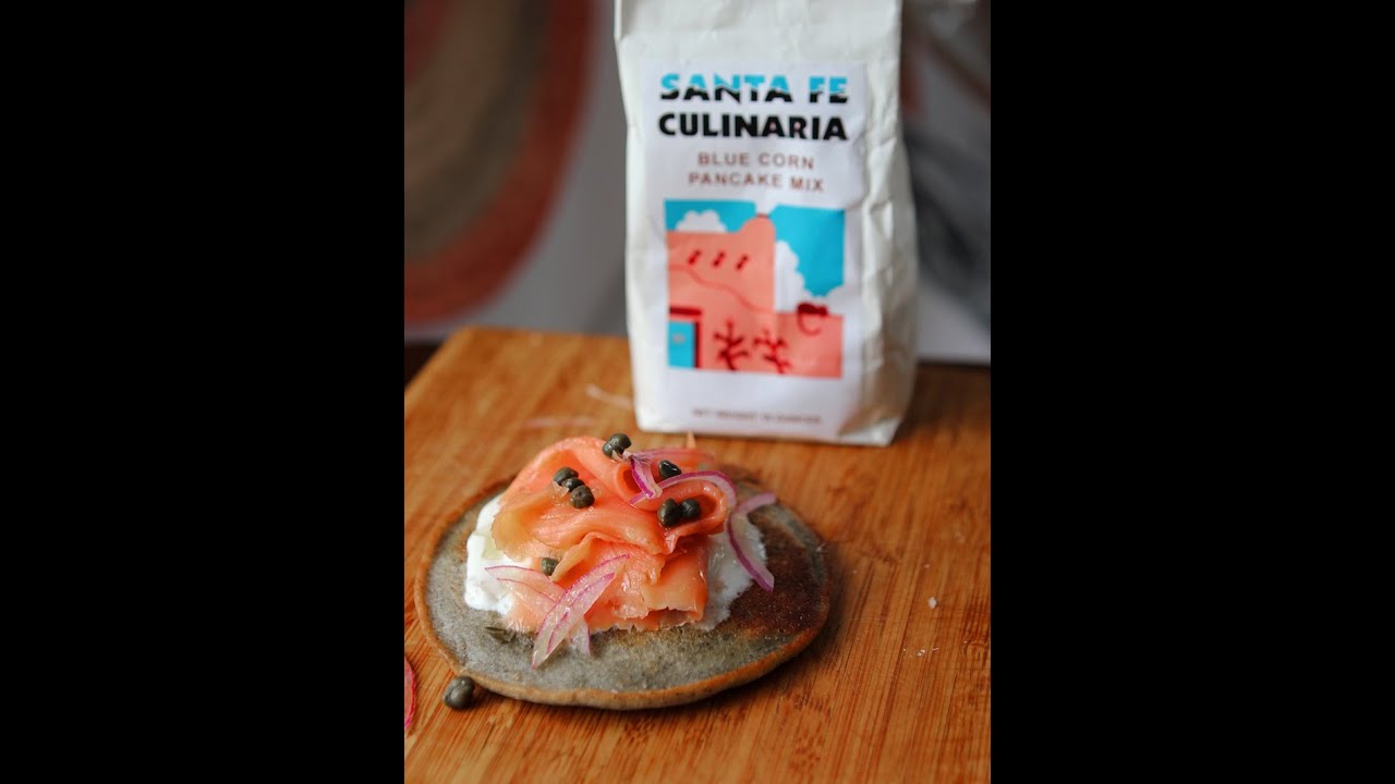 Mantry Live! Ep. 24 // Blue Corn Pancakes w/ Smoked Salmon & Lemon