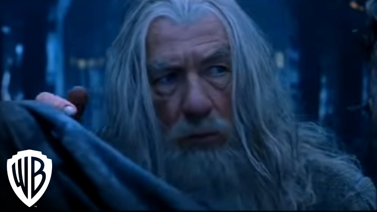 The Lord of the Rings: The Fellowship of the Ring | Gandalf vs. Saruman | Warner Bros. Entertainment