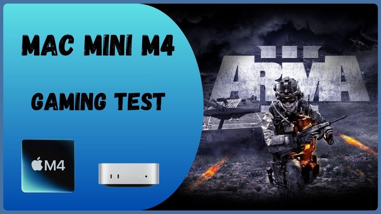 Arma3 Mac Mini M4 Gaming Test